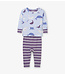 Hatley Meisjes 2-delige Paarse Pyjama Pooldieren