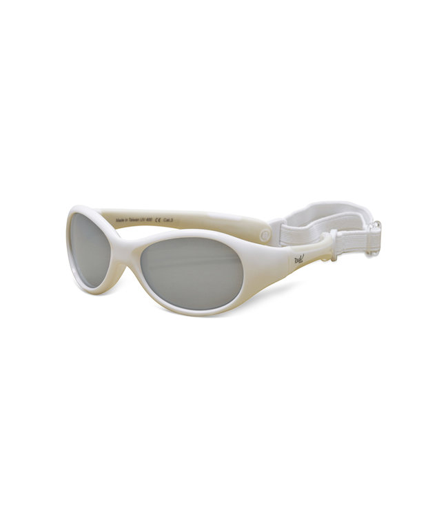 Real Shades Kinderzonnebril Explorer White / White 0+