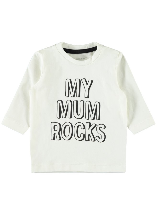 Verbazingwekkend Baby t-shirt leuke tekst - Baby en kinderspeciaalzaak Thilo UN-05