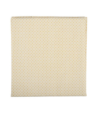 Plum Plum Plum Plum Laken Babybed Yellow Metrics 120X150