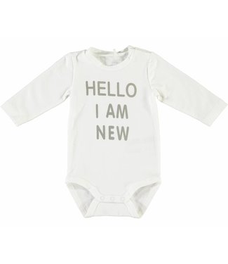 Name it Name It Babykleding Wit Rompertje Nulda