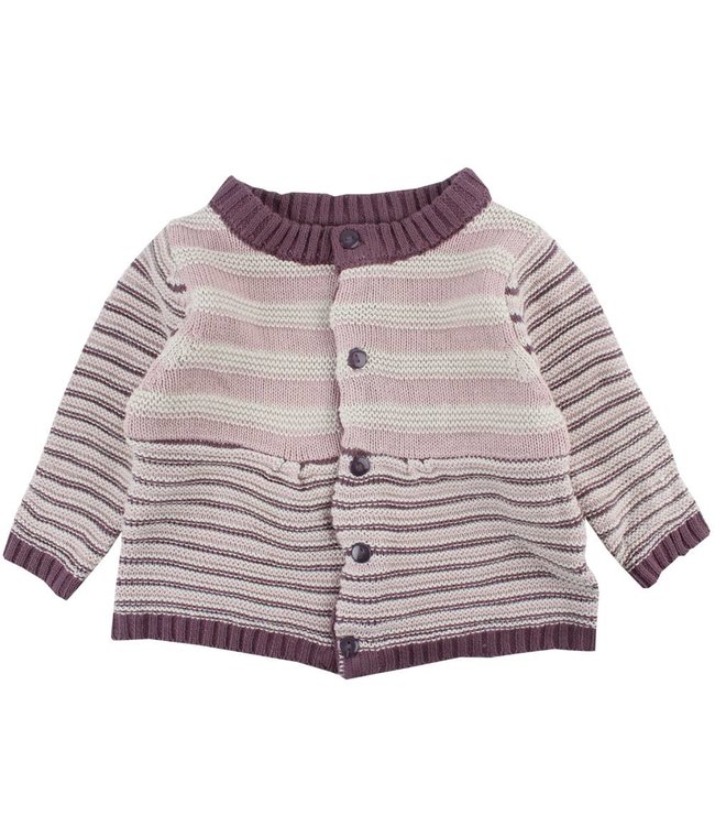 Fixoni Babykleding Meisjes Knit Cardigan Stripes