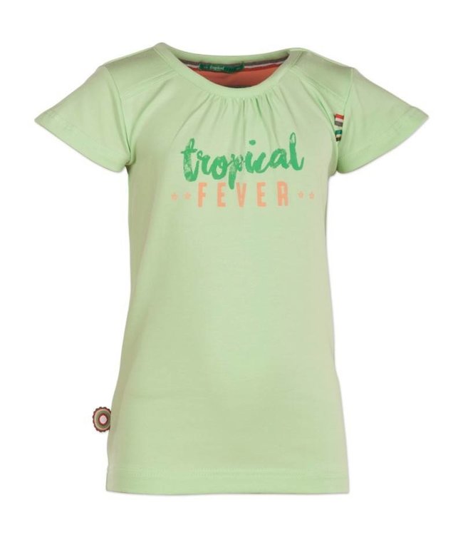 4Funkyflavours Kinderkleding Groene Tshirt Fever Dream