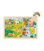 Goki Goki Houten Raampuzzel Babydieren 24St