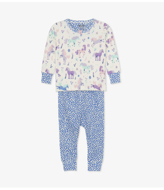 Hatley Hatley 2-delige Baby Pyjama Playful Ponies Afterglow