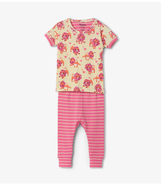 Hatley Hatley 2delige Meisjes Pyjama Lovely Lions