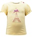 Beebielove Babykleding Gele Meisjes Tshirt Eifeltoren