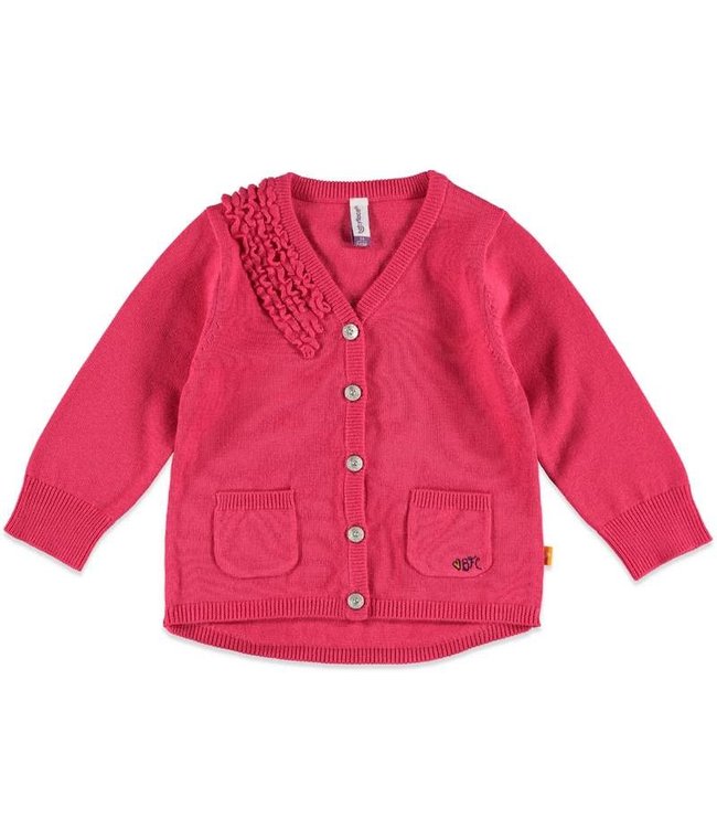 Babyface Fuchsia Roze Cardigan