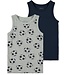 Name-it Jongens Tank Top Onderhemdjes Football Grey Melange