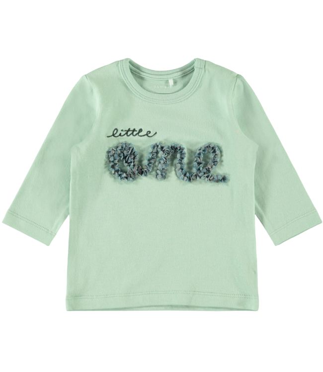 Name it Baby Meisjes Tshirt Ofra Blue Haze