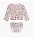 Hatley Hatley Meisjes UV Zwem Set Watercolor Rainbows