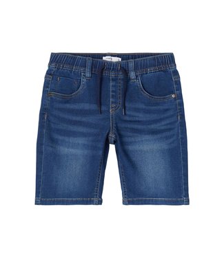 Name it Name-it Jongens Jeans Bermuda Broek Ryan Dnmthayers Dark Blue