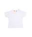 Babybol Babybol Effen Witte Baby T-shirt Korte Mouwen