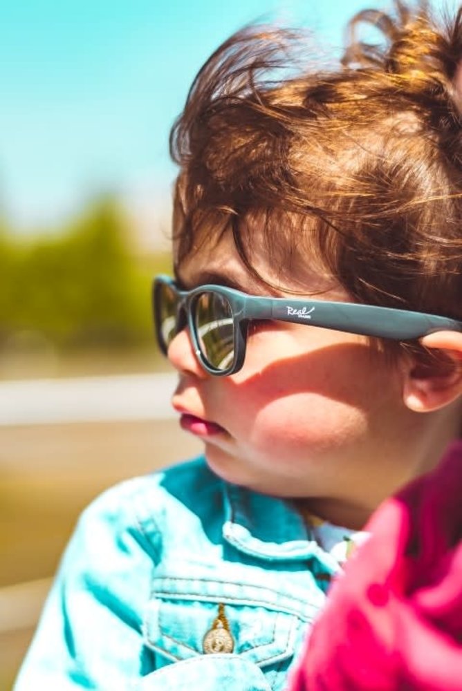 Real Shades Kinderzonnebril Surf Steel Blue 0+ - Baby en kinderspeciaalzaak  Thilo