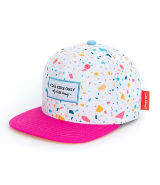 Hello Hossy Hello Hossy Kinderpet Terrazzo Roze / Wit