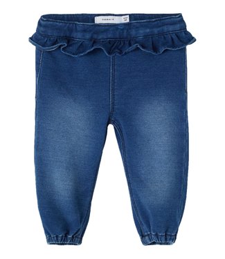 Name it Name-it Newborn Jeansbroekje Bibi Dnmatorina Dark Blue Denim