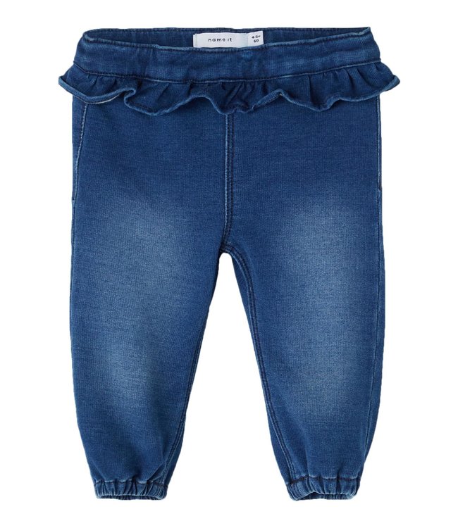 Name-it Newborn Jeansbroekje Bibi Dnmatorina Dark Blue Denim