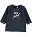 Name-it Newborn Tshirt Kathe 'Dads Girl" Dark Sapphire