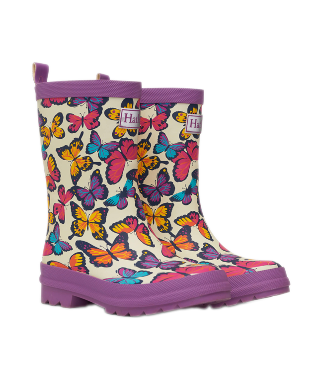 Hatley Meisjes Regenlaarzen Kaleidoscope Butterflies