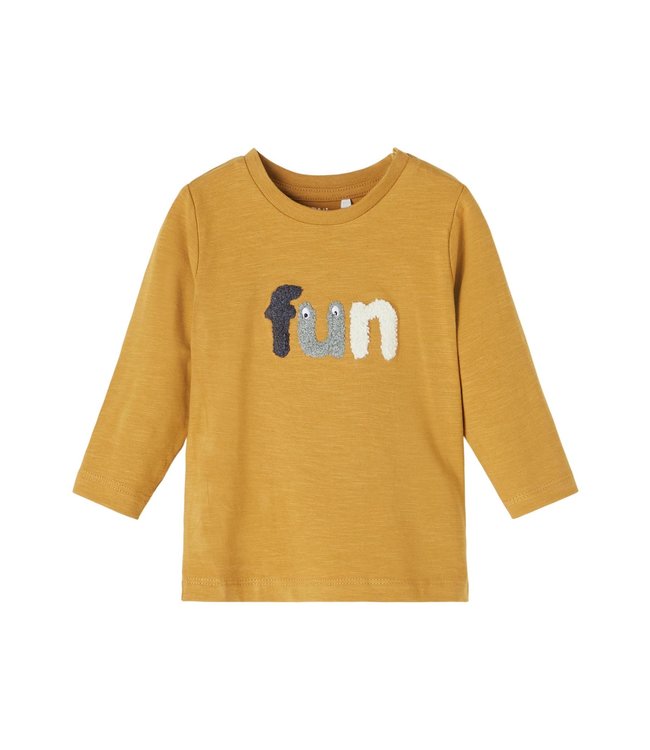 Name-it Jongens Newborn Tshirt Lennart Cumin