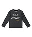 DJ Dutchjeans Longsleeve Tshirt Jongens Go Away Dark Grey