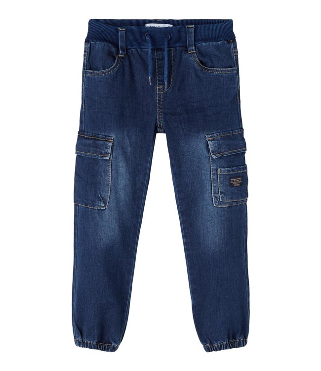 Name-it Jongens Jeans Bob Dnmtavids Cargo Dark Blue