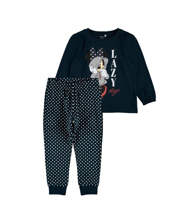 Name-it Meisjes 2-delige Pyjamaset Minnie Mouse Dark Sapphire