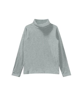 Name it Name-it Effen Jongens Rolkraag Tshirt Grey Melange