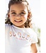 Dirkje Kinderkleding Meisjes Shortsleeve Tshirt Sunset Wit