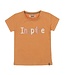 Dj Dutchjeans Meisjes Shortsleeve Tshirt Inspire Camel