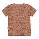 Dirkje Dirkje Jongens Tshirt Born To Be Me Rusty Brown Dirkje Dirkje Jongens Tshirt Born To Be Me Rusty Brown