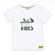 Dirkje Dirkje Jongens Tshirt Vibes White Dirkje Dirkje Jongens Tshirt Vibes White