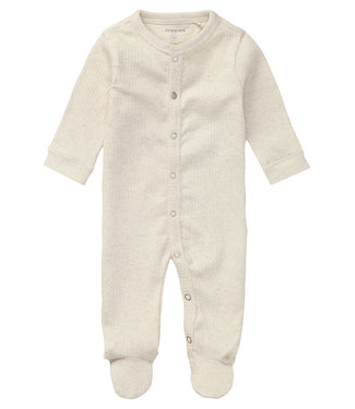 Noppies Noppies Unisex Playsuit Hailey Oatmeal