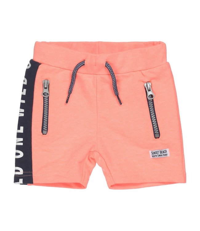 Dirkje Jongens Short Sunset Beach  Neon Coral