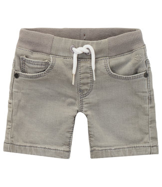 Noppies Noppies Babykleding Jongens Jeans Short Huaiyin  Licht Grijs