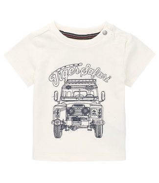 Noppies Noppies Jongens Shortsleeve Tshirt Hurghada Antique White