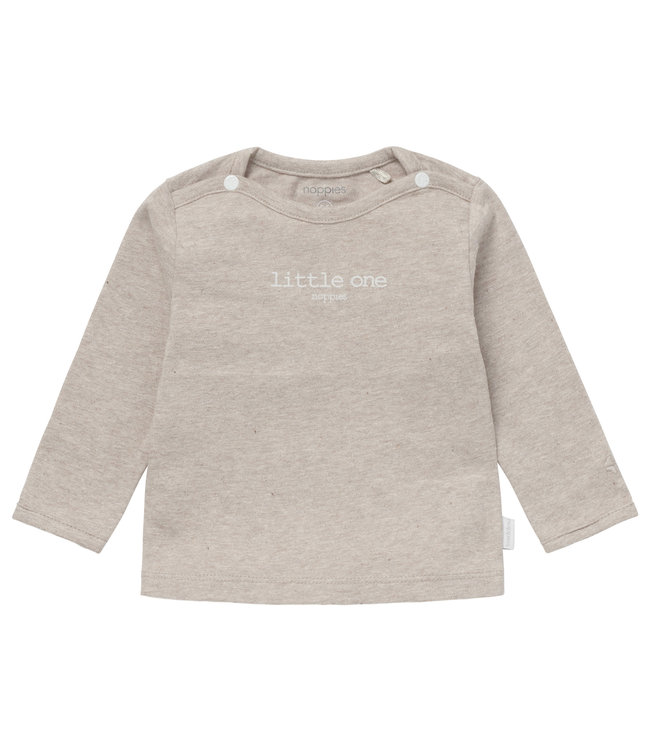 Noppies Tshirt Hester Taupe Melange