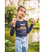 Stones And Bones Kinderkleding Meisjes Tshirt Blissed Frenchie Navy