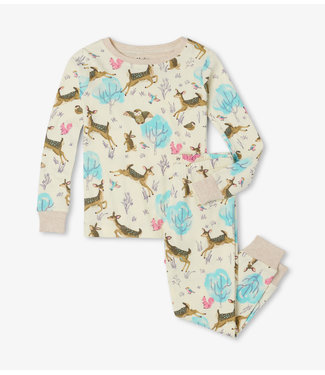 Hatley Hatley 2delige Meisjes Pyjama Serene Forest