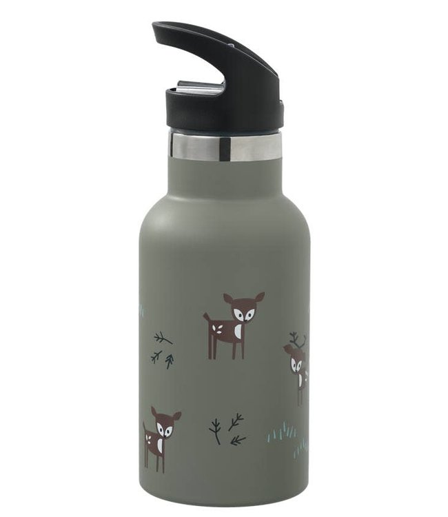 Fresk Thermos Drinkfles Deer Olive  350ml