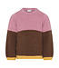 Minymo Minymo Meisjes Pullover Knit Colorblock Lilas