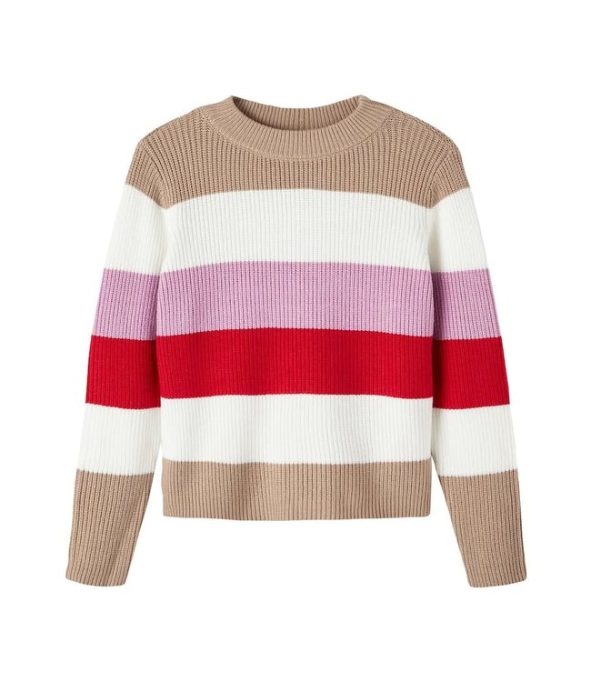 Name-it Meisjes KNIT Trui Vajsa Crimson