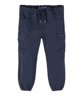 Name it Name it Kinderkleding Jongens Donker Blauwe Cargo Broek Bob - Regular