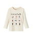 Name-it Kinderkleding Meisjes Longsleeve Tshirt Ogarden Buttercream