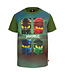 Lego Ninjago Groene  t shirt Jongens Lwtaylor 120