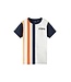 Name it Name it Jongens Witte Tshirt Korte Mouwen Tasso Orange Chiffon