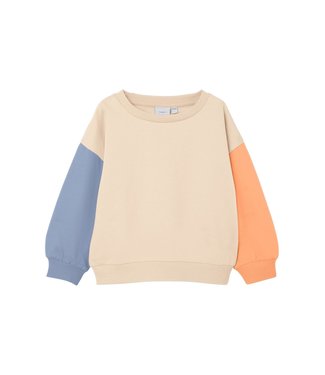 Name it Name it Meisjes Beige Boxy Sweater Visusan Buttercream