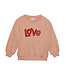 Minymo Meisjes Sweater Love Roze (Canyon Sunset)