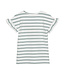 Creamie Meisjes Shortsleeve Tshirt Stripes Lily Pad