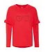 Name It Meisjes Kleding Rode T-Shirt Happy